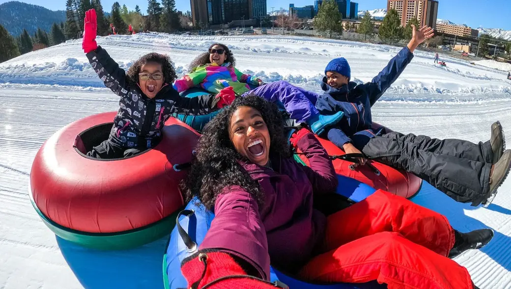 Travel Tahoe : Lake Tahoe Activates : Craft Your Tahoe Escape - Snow Tubing