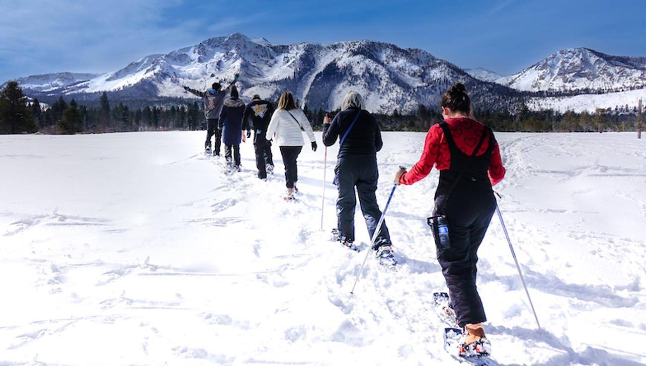Travel Tahoe : Lake Tahoe Activates : Craft Your Tahoe Escape - Snowshoe Tour