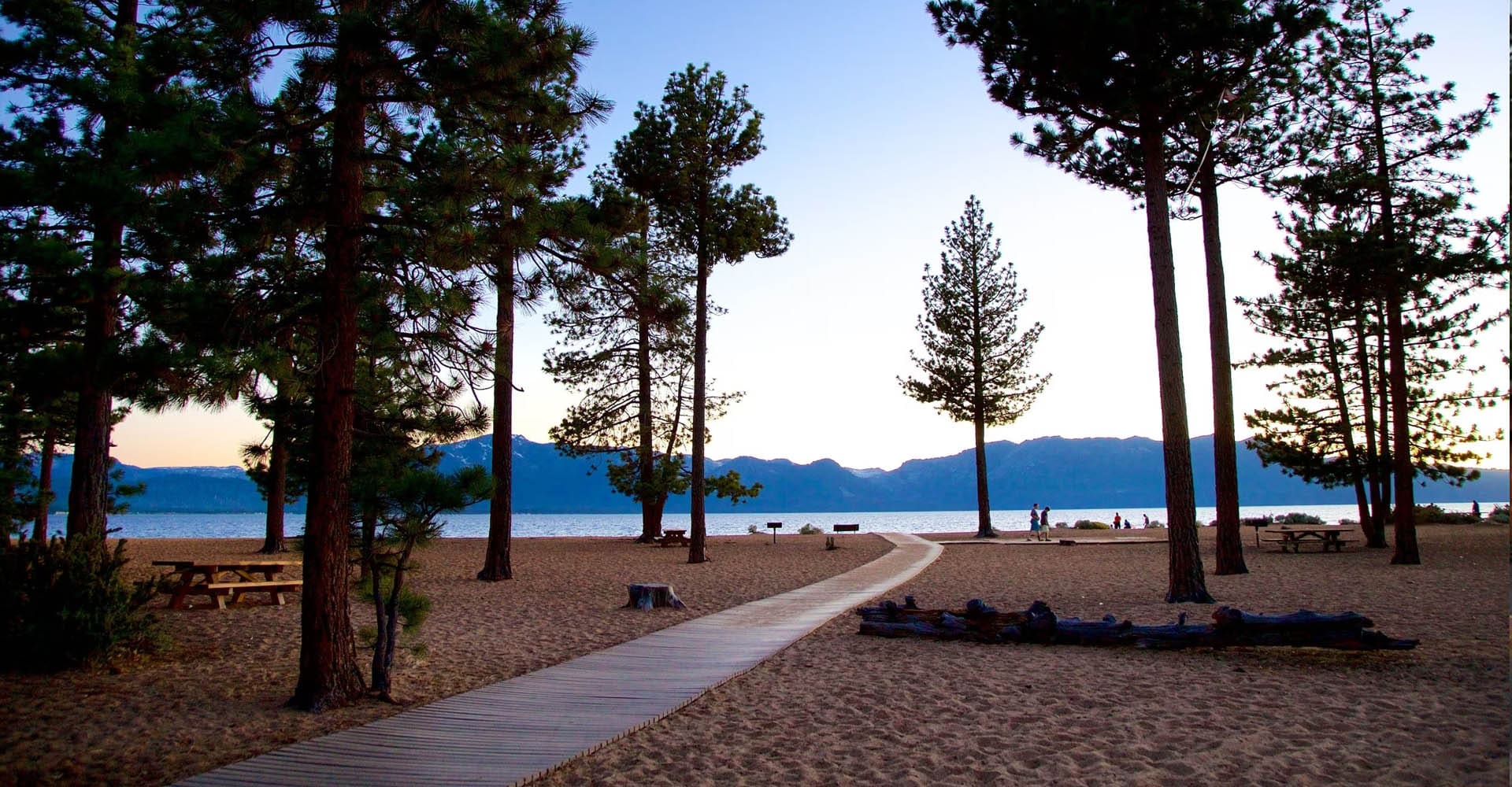 Nevada Beach Campground Lake Tahoe