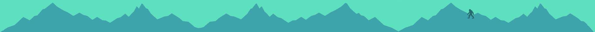 Travel Tahoe – Website – Mountain Top Graphic – Green – Sasquatch