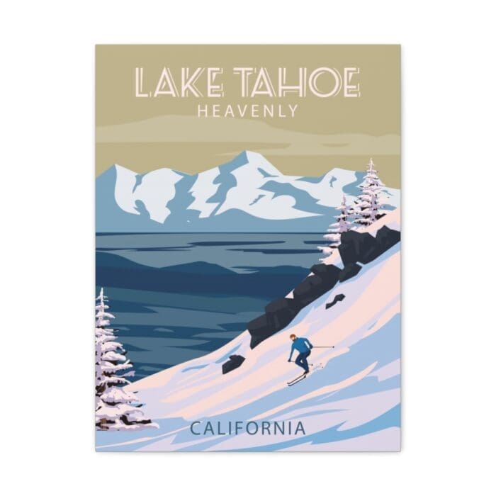 Heavenly Ski Resort Lake Tahoe Canvas Print