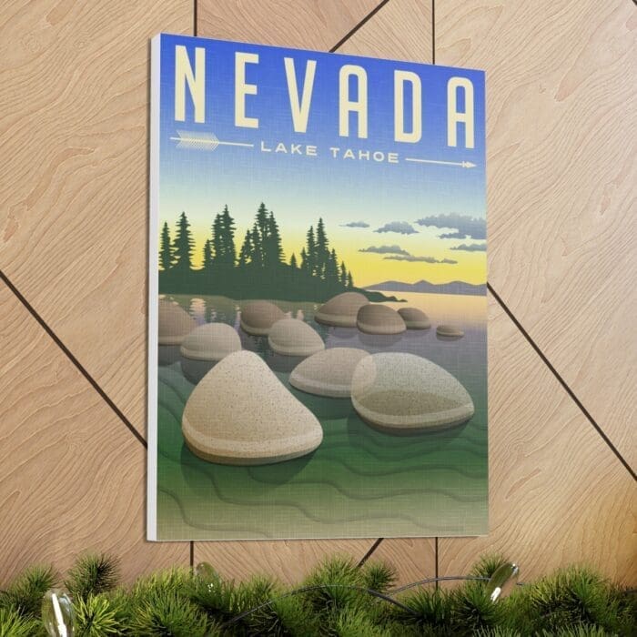 Lake Tahoe Nevada Canvas Print