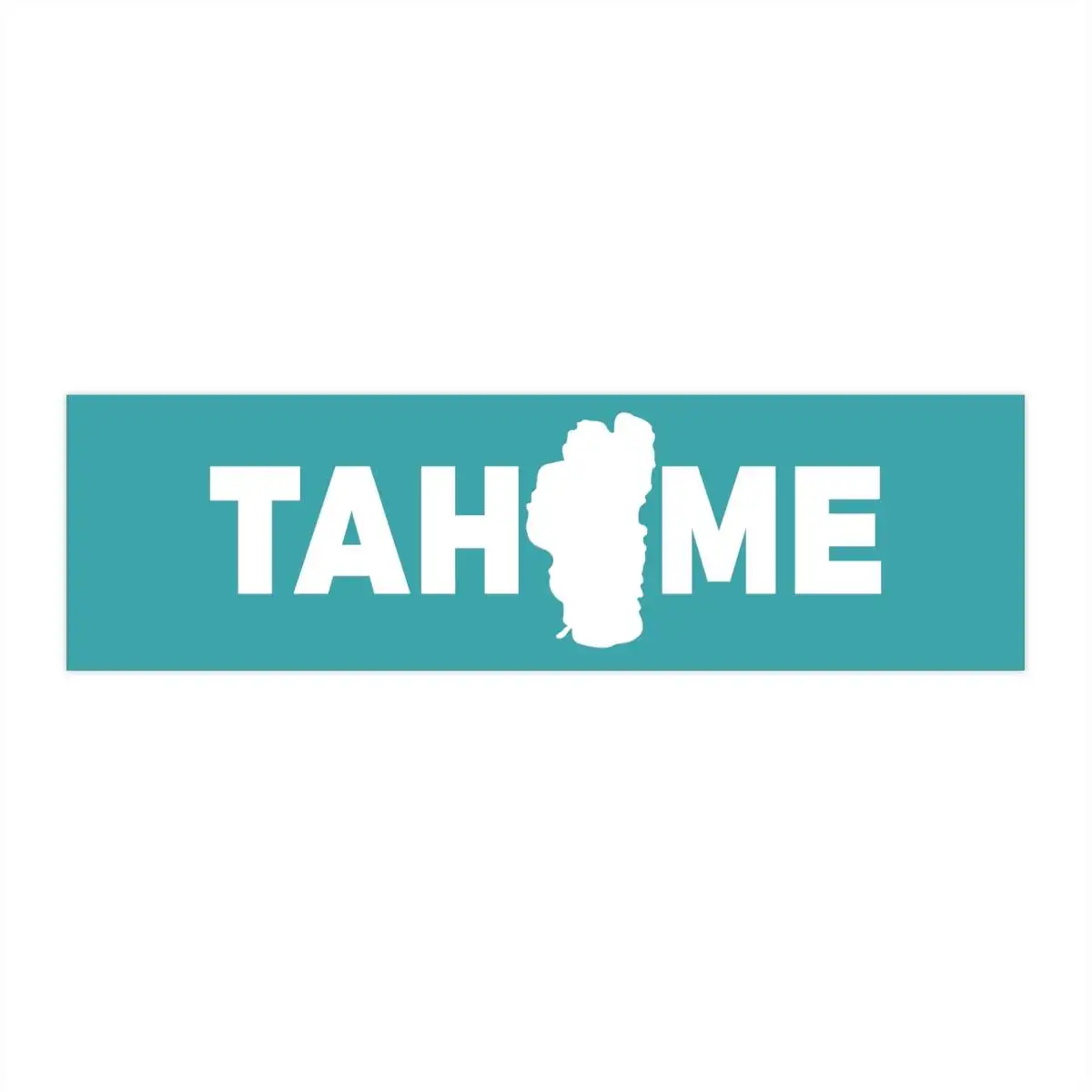Tahome Lake Tahoe Bumper Sticker