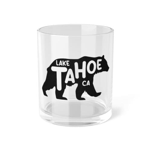 Lake Tahoe Bear Bar Cocktail Glass