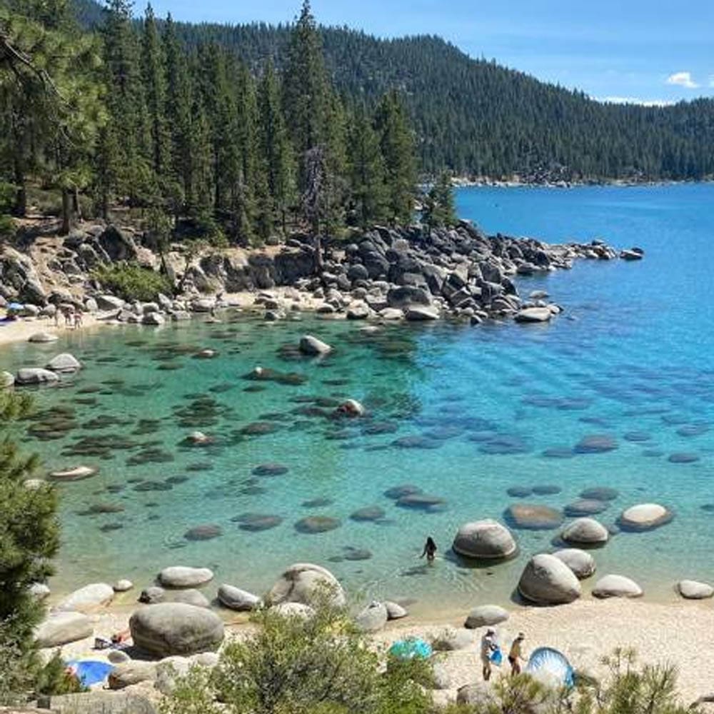 Lake Tahoe Beach Guide Location Secert Cove Lake Tahoe Beach Guide Location Secert Cove