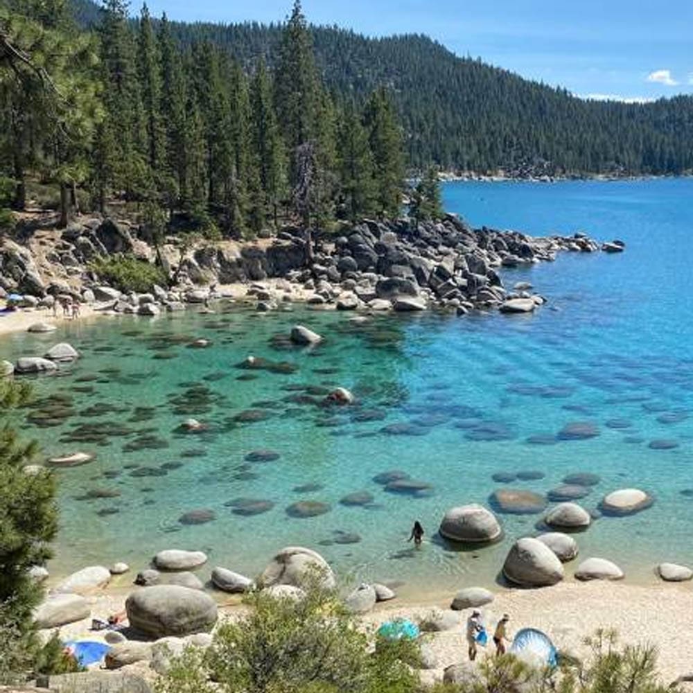 Lake Tahoe Beach Guide Location Secert Cove