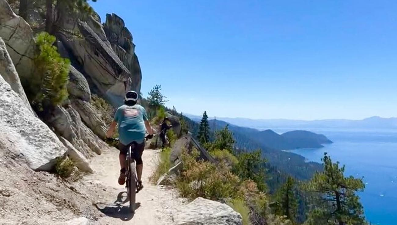 Lake Tahoe - E-Bike Electric Bike Rental - Flume Trail