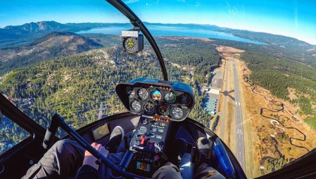 Helicopter Tour of Lake Tahoe & Emerald Bay