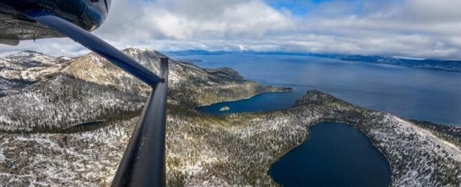 Emerald Bay Helicopter Tour of Lake Tahoe