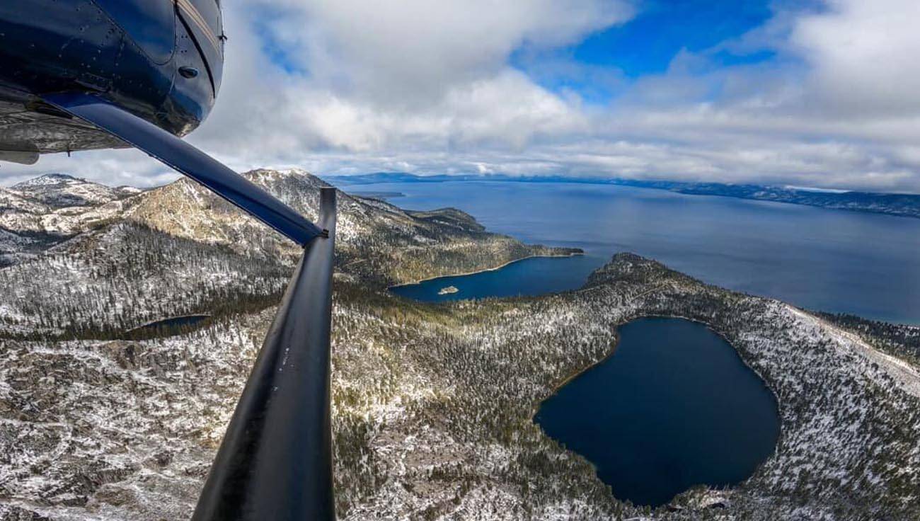 Emerald Bay Helicopter Tour of Lake Tahoe