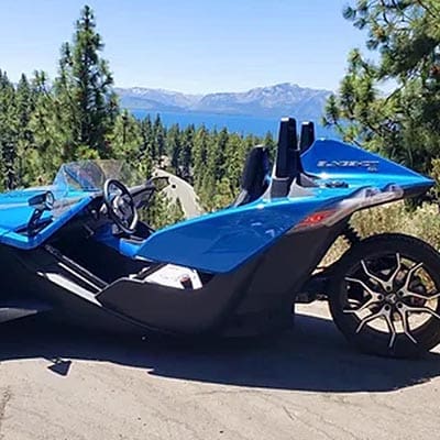 Book Lake Tahoe Activities - Polaris Slingshot